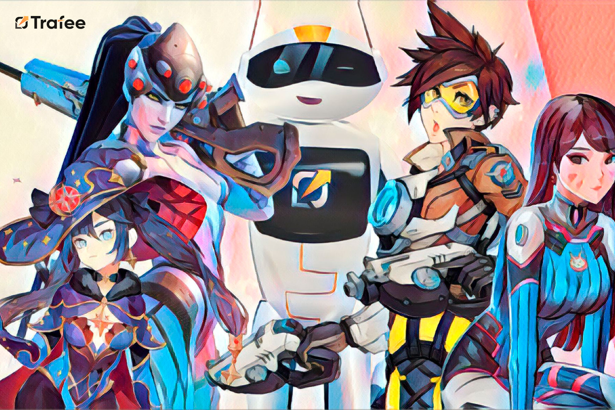 Games characters in affiliate marketing