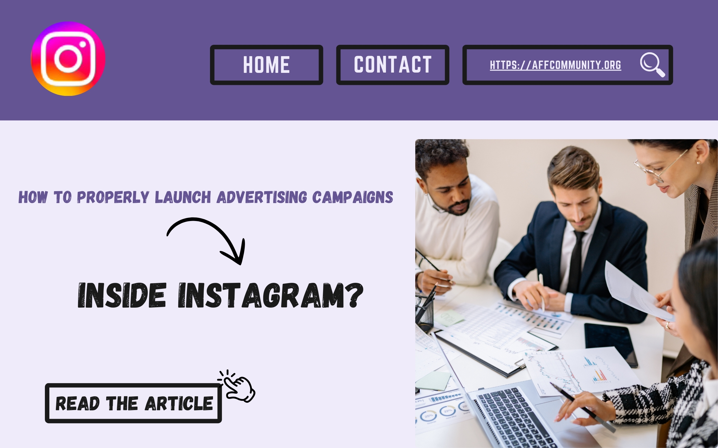 Trafee guide to launching Instagram advertising campaigns—boost CPA affiliate marketing and traffic monetization with effective ad strategies